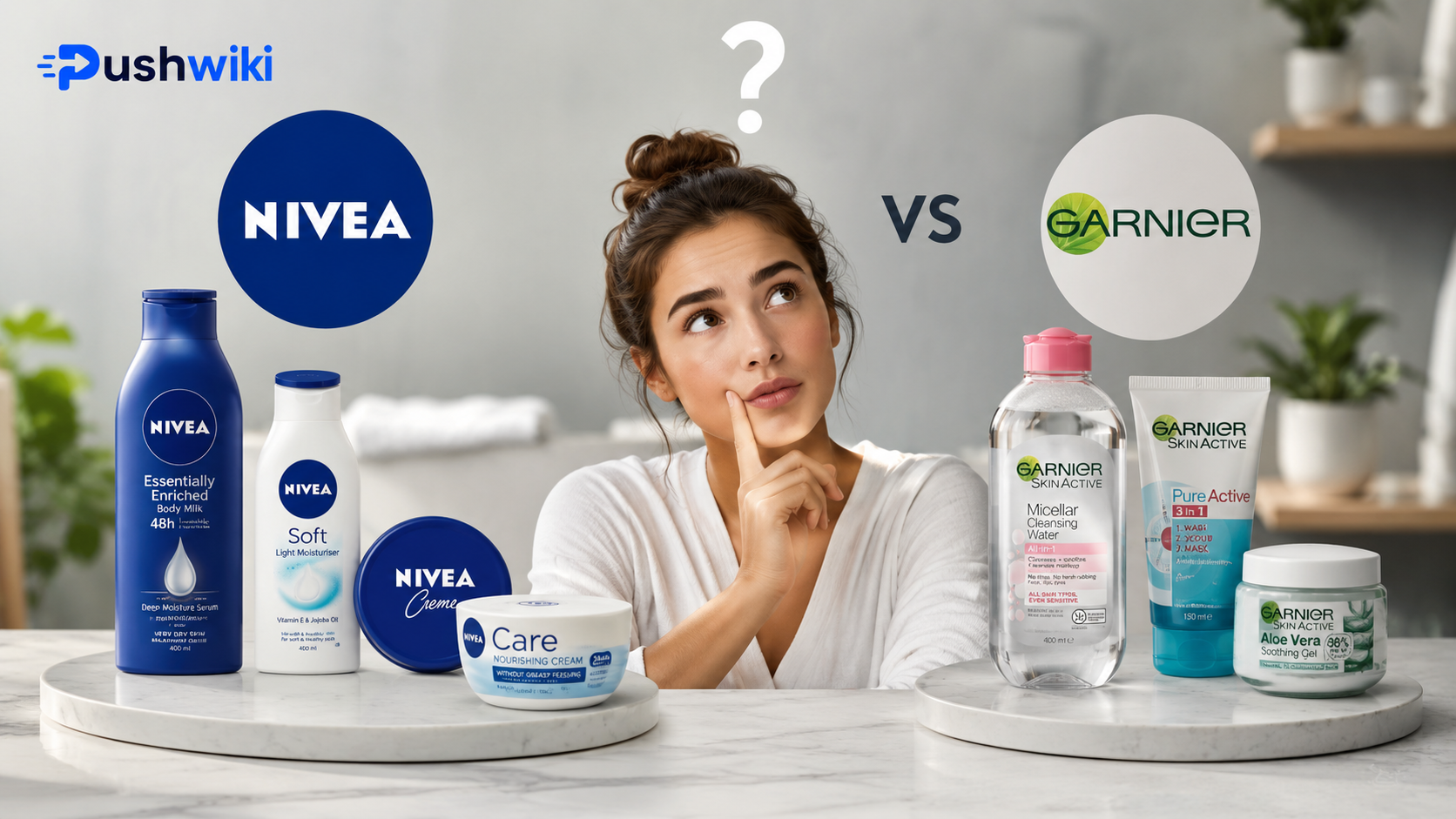 i'm a skincare beginner. is nivea a good starting brand compared to garnier?